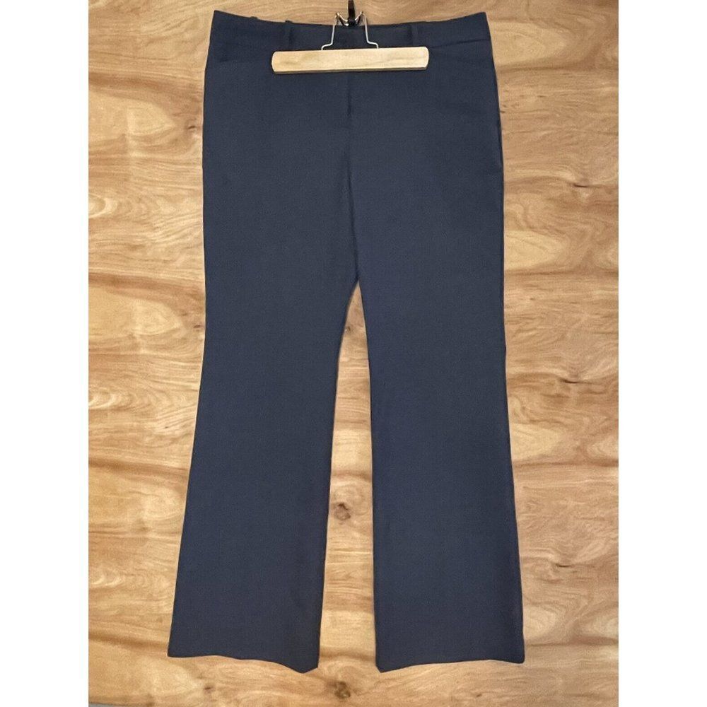 NWT The Limited Drew Fit Dress Pants Womens 8 x 33” grey Flared Leg Stretch $80